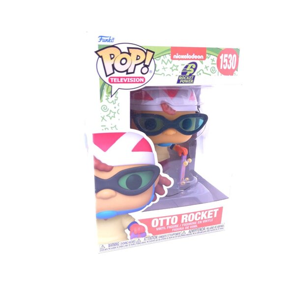 Funko POP Otto Rocket 1530 Nickelodeon Rocket Power TV Vinyl Figure w/ Protector - Picture 5 of 12
